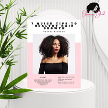 Load image into Gallery viewer, 7 Quick Tips to Healthy Hair Growth